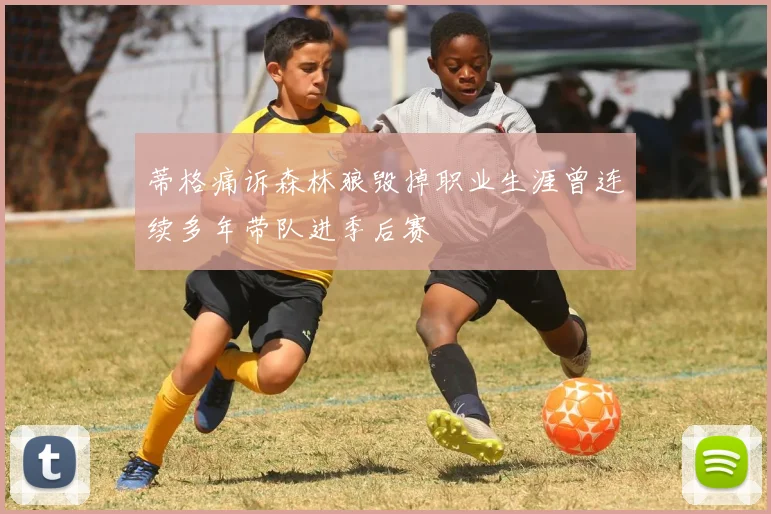 蒂格痛诉森林狼毁掉职业生涯曾连续多年带队进季后赛